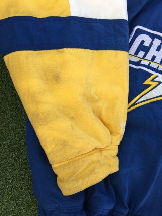 Vintage 90’s SAN DIEGO CHARGERS Jacket Hooded Mirage Like Starter Men’s (XL) 7
