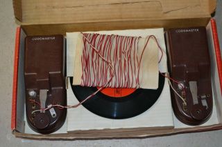 Vintage 1950s Brumberger Codemaster Radio Telegraph Signal Set W 45 Record 2