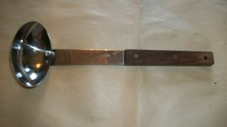 Vintage Ft.  Pierre South Dakota Stanley County Co - Op Ladel Vernco Stainless