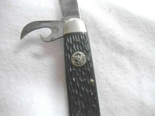 Vintage Boy Scout Pocket Knife Ulster Made in USA 4