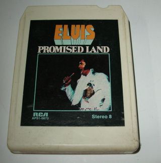 Vintage 8 Track Tape Cartridge Elvis Presley Promised Land Rca