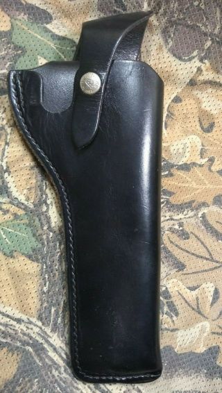 Vintage Bucheimer Pacemaker Bpm 28 Leather Holster Fits Ruger.  44 Blackhawk 8