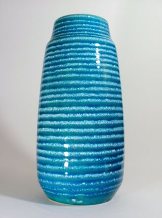 Scheurich Ceramic Vase West German Pottery 1960/70s Modernist Vintage Retro