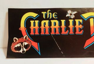 Vintage Charlie Daniels Band Skoal Bumper Sticker 14 