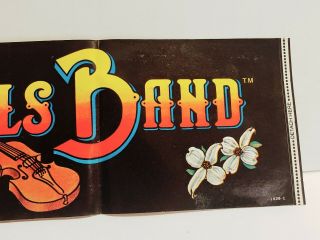 Vintage Charlie Daniels Band Skoal Bumper Sticker 14 