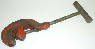 Vintage Craftsman Pipe Cutter,  1/8 " To 1 1/4 " Steel Pipe Size 55023