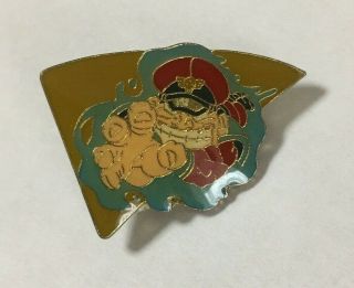 Street Fighter Pin Badge M.  Bison - Capcom Vintage Very Rare Type B