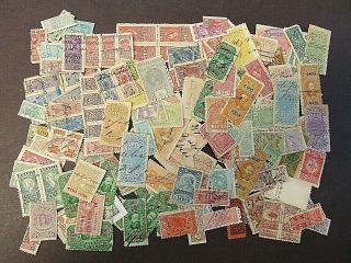 Brazil - Old Tin Full Of Vintage Revenues/locals - Uynchecked