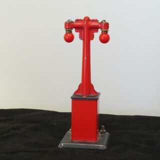Vintage Marx Train Red Electric 408 Light