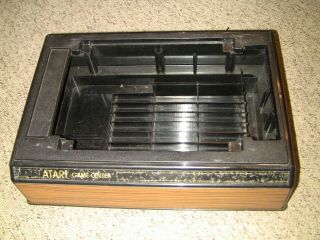 Vintage Game Center Atari 2600 Organizer Storage Case Holder For Games Retro