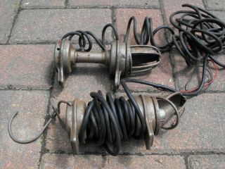 Vintage 1940s Lights Sailing Yacht Boat Classic