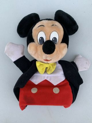 Rare Vintage Disneyland Mickey Mouse Plush Golf Club Cover Good