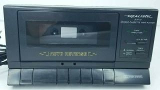 Realistic Scp 32 Stereo Cassette Tape Player Vintage Deck Components
