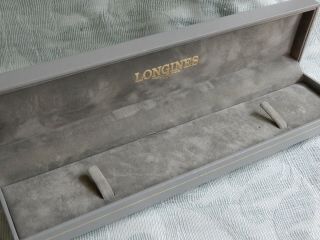 Full Size Vintage Longines Watch Box,  From An Old Watchmakers Estate