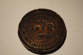 Vintage Steiner Engraving & Badge Co.  Brass Or Bronze Seal Stamp Blytheville Ark