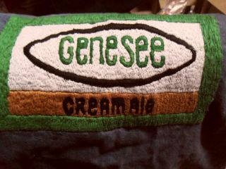Genesee Cream Ale Vintage Denim Jacket Work Shirt RARE Beer Breweries Brewing 2
