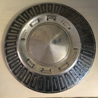 Vintage 1965 1966 - 1969 Ford Fairlane Dog Dish Hubcaps (2 Avail) Oem