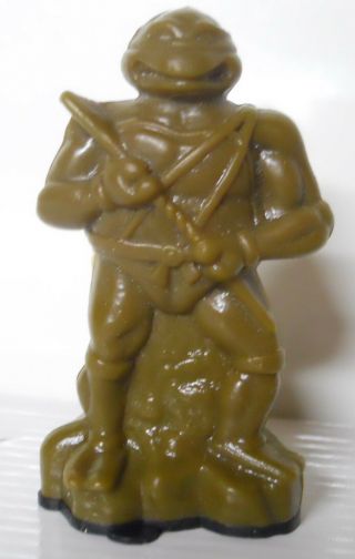 Vintage 1990 Topps Teenage Mutant Ninja Turtles Candy Container - Donatello