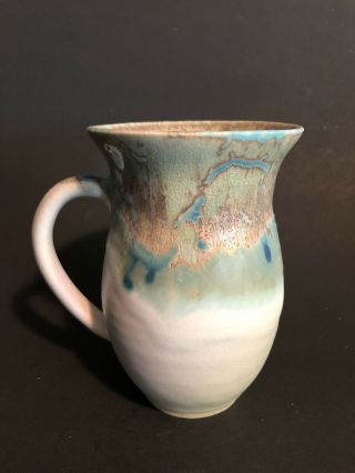 Vintage Hand Made Studio Art Pottery Ceramic Jan Cooper Mug
