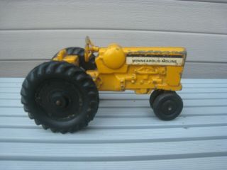 Vintage Minneapolis Moline M670 Yellow Toy Farm Tractor 1960 