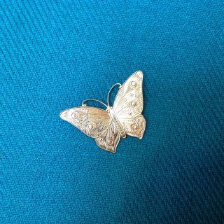 Lovely Vintage Alice Caviness Butterfly Pin Or Brooch,  1/20 12k Gf