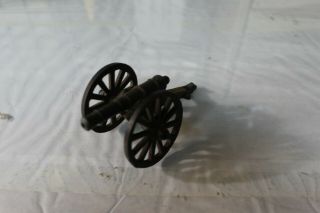 Vintage Miniature Shooter Cannon Cart Valley Forge Pa Cast Iron Souvenir (1766)