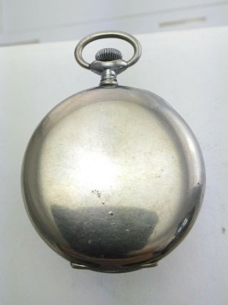 Vintage Swiss 7 Jewel Cyma Tavannes Pocket Watch Movement 1920 3