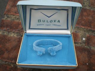 Vintage Bulova Watch Box