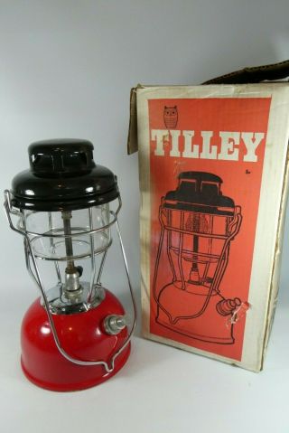 Old Vintage Tilley X246b Paraffin Lantern Kerosene Lamp.  Primus Radius Optimus