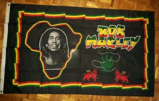 Vintage Bob Marley Flag