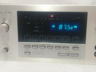 Vintage Sansui R - 99Z Stereo Receiver AM/FM Quartz Synthesizer 2