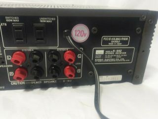 Vintage Sansui R - 99Z Stereo Receiver AM/FM Quartz Synthesizer 7