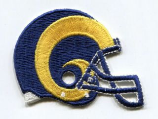 Los Angeles Rams Nfl Football Vintage 2.  25 " Helmet Logo Team Patch