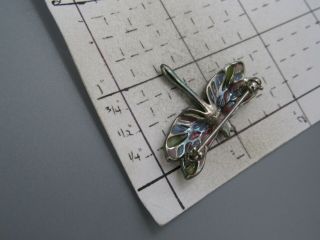 Vintage Jewelry Signed MONET Green Red Blue Dragonfly BROOCH PIN Rhinestone LotE 5
