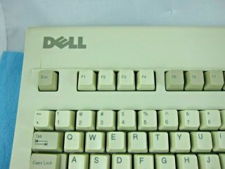 Vintage Dell AT101W CLICKY Mechanical Keyboard GYUM90SK,  USB -, 2