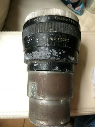 Vintage Proskar Anamorphic Adaptor - M Projector Lens Keihan Opt Co Japan Made