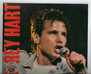 Vintage Corey Hart 1985 Tour Book