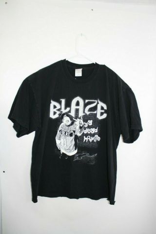 Vintage Blaze Ya Dead Homie Double Sided T - Shirt Psychopathic Records Size Xl