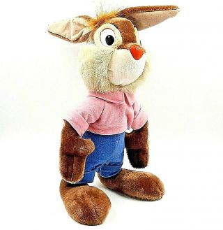 Vintage Brer Rabbit Plush Stuffed Animal Song Of The South 17 " Bunny Disneyland