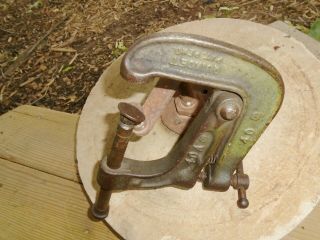 Vintage unusual QUIKCET Clamp,  model 40A,  GRAND DUAL GRIP tool 4