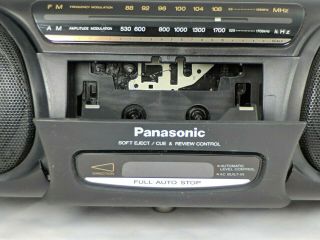 Vintage Panasonic RX - FS430 AM/FM Radio Cassette Portable Boombox 6