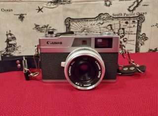 Canon Canonet 28 Vintage 35mm Rangefinder Film Camera 40mm F/2.  8 Lens