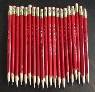 20 - Vintage J.  R.  Moon Pencils Try Rex Pencil With Eraser B21