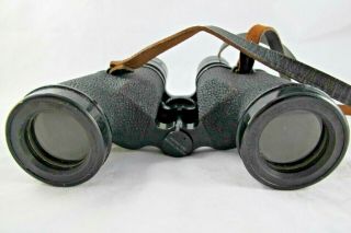Vintage 1931 Bausch and Lomb Zephyr 7 x 35 Binoculars w/Case Strap and 6