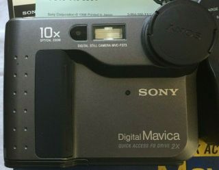 Sony Mavica MVC - FD73 Vintage Digital Floppy Disc Camera 2