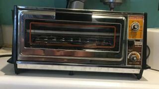 Vintage General Electric Ge Chrome Toast - R - Oven Toast 