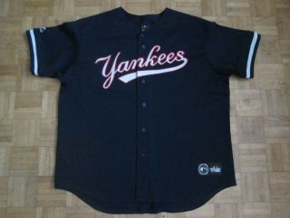 Vintage York Yankees Baseball Shirt By Majestic - Size Adult 2xl