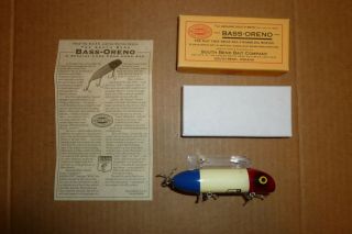 South Bend Bait Co.  Bass - Oreno Bass Collectors Series Fishing Lure