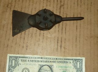 Vintage Axe,  Ax,  Hatchet Hammer Head,  Old Antique Tool,  A.  6 " Long,  Odd Shape,  Rare