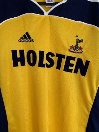 tottenham hotspur Spurs shirt Vintage ADIDAS size M 4